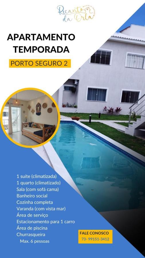 Recanto Da Orla - Apartamento Lindo E Vista Mar - 2 Quartos Porto Seguro Eksteriør billede